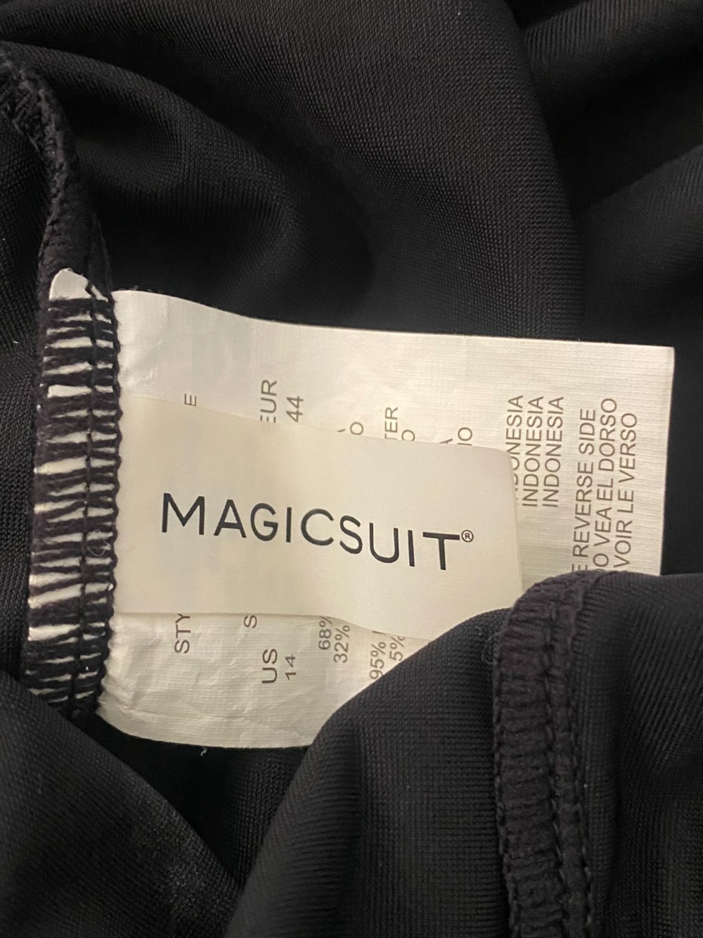 Magicsuit Overlay Sapphire Aubrey One-Piece Swimsuit - Picture 9 of 10